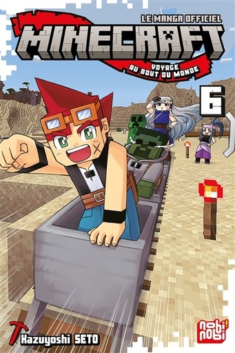 [9782384965991] Minecraft, le manga officiel - Voyage au bout du monde - Tome 6