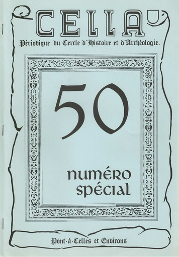 [0770-6154-50S] Cella n° 50 Numéro spécial