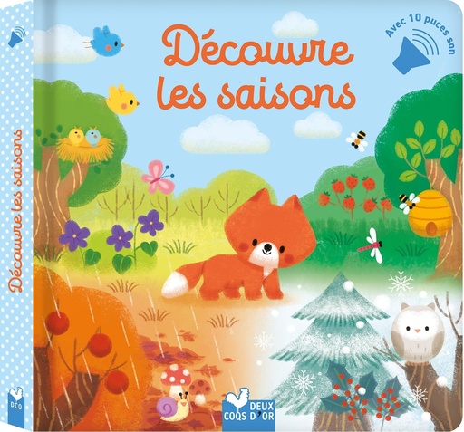 [9782017308508] Découvre les saisons avec 10 puces son
