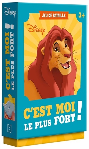 [9782017331360] Disney - C'est moi le plus fort ! Jeu de cartes (bataille)