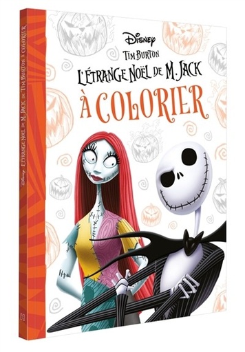 [9782017331520] Disney - L'étrange Noël de monsieur Jack - À colorier