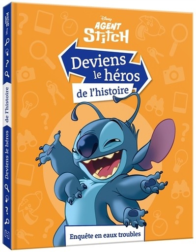 [9782017344001] Disney - Stich - Deviens le héros de l'histoire - Enquête en eaux troubles