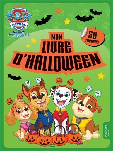 [9782017898474] La Pat' Patrouille - Mon livre d'Halloween - 50 stikers