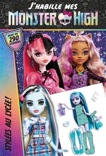 [9782017332985] Monster High - J'habille - Stylées au lycée !