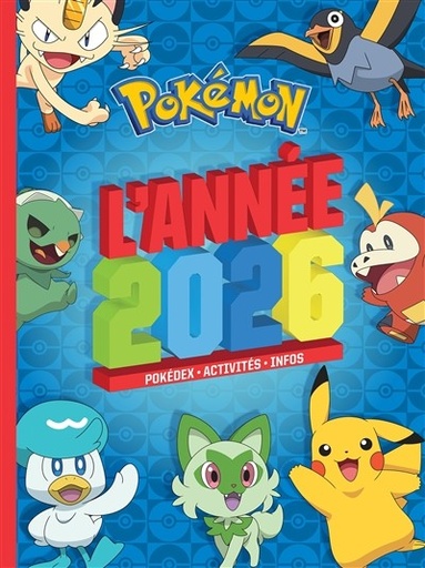[9782017901518] Pokémon - L'année 2026