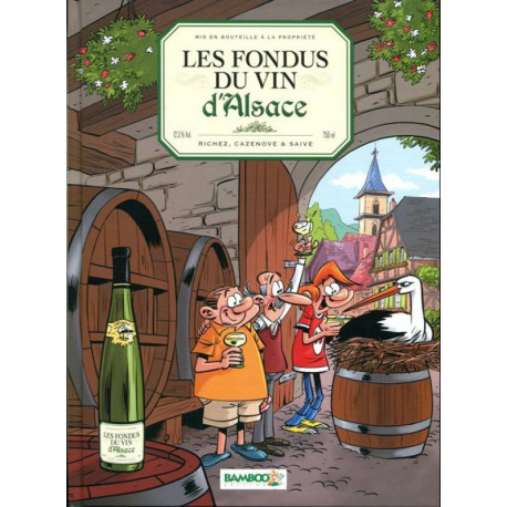 [9782818934081] Les fondus du vin d'Alsace