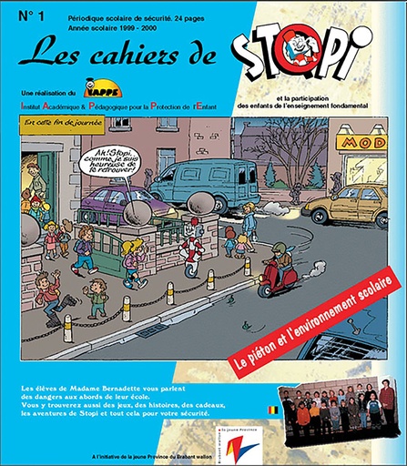 [9782913541023] Le piéton et l'environnement scolaire - Cahier n°1