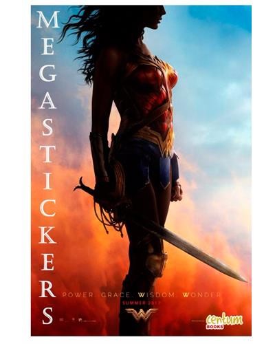 [9781911461142] Mega livre d'autocollants Wonder Woman